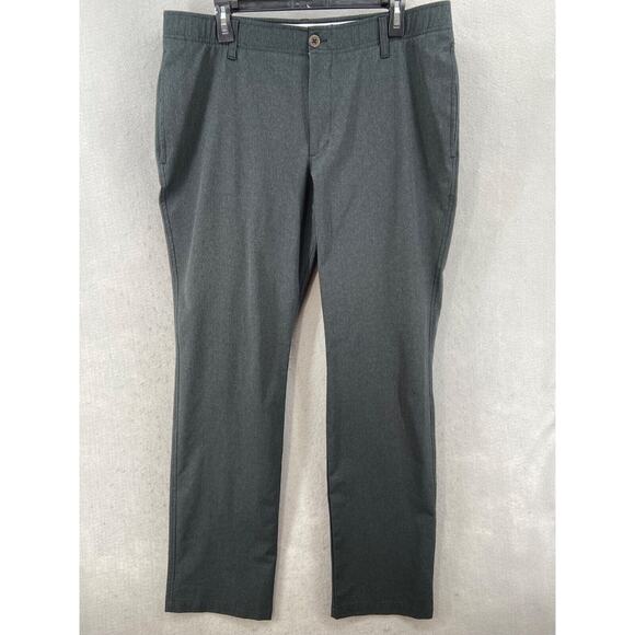 Under Armour Pants Mens 38 Gray Straight Leg Golf Lightweight Stretch Straight - Picture 1 of 13